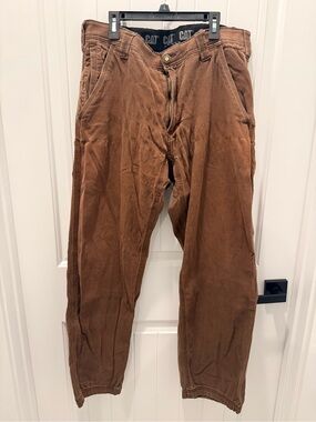 Caterpillar Brown Corduroy Work Pants